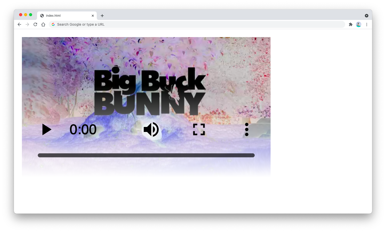 CSS invert color of a video