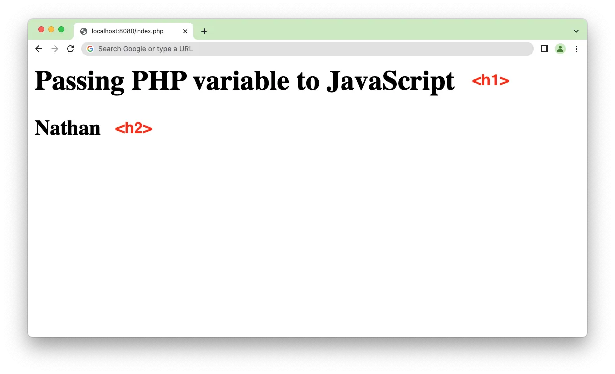 PHP echo variable in JavaScript