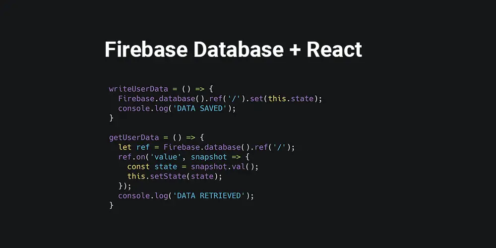 Firebase as simple database to React app