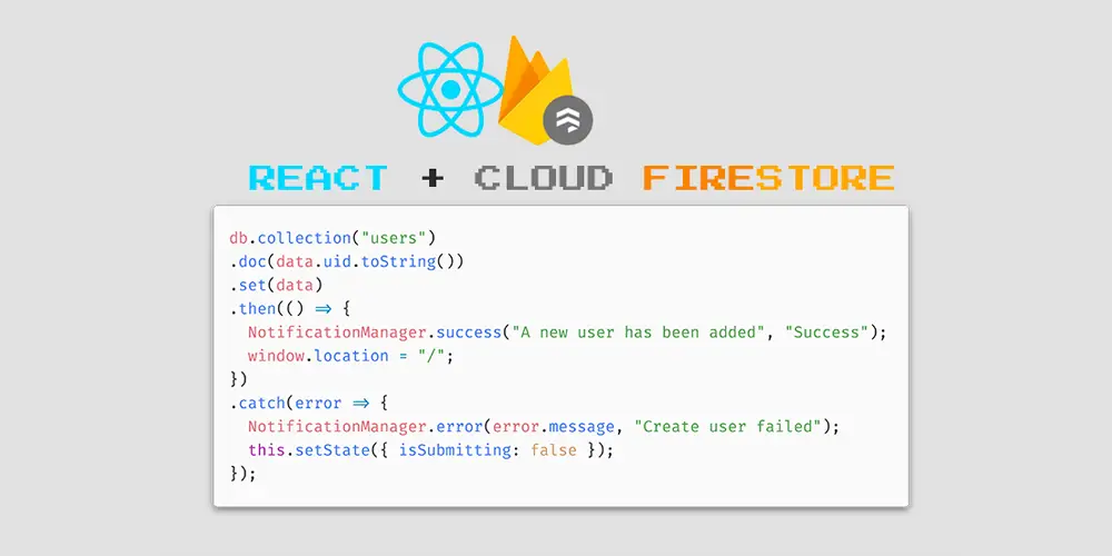 Integrating Firestore to React app